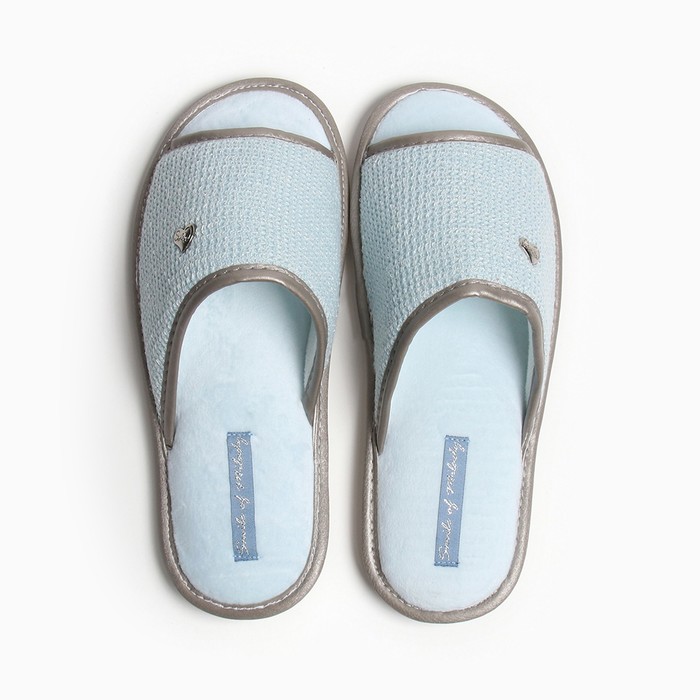 фото Тапочки женские открытые, размер 36/37 smile of milady