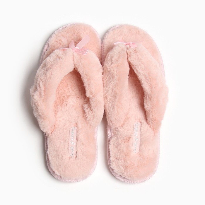 фото Тапочки женские открытые, размер 38/39 smile of milady