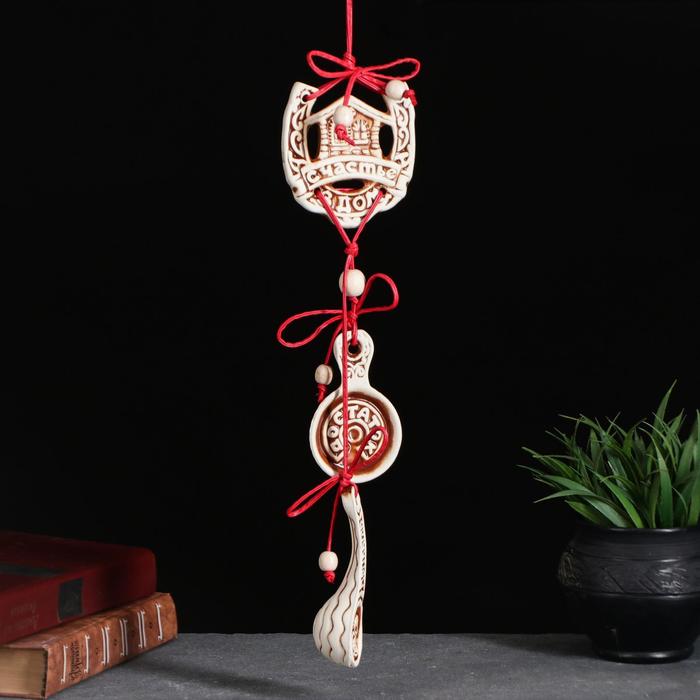 Оберег "Подкова, ложка, сковорода", микс
Оберег "Подкова, ложка, сковорода", микс