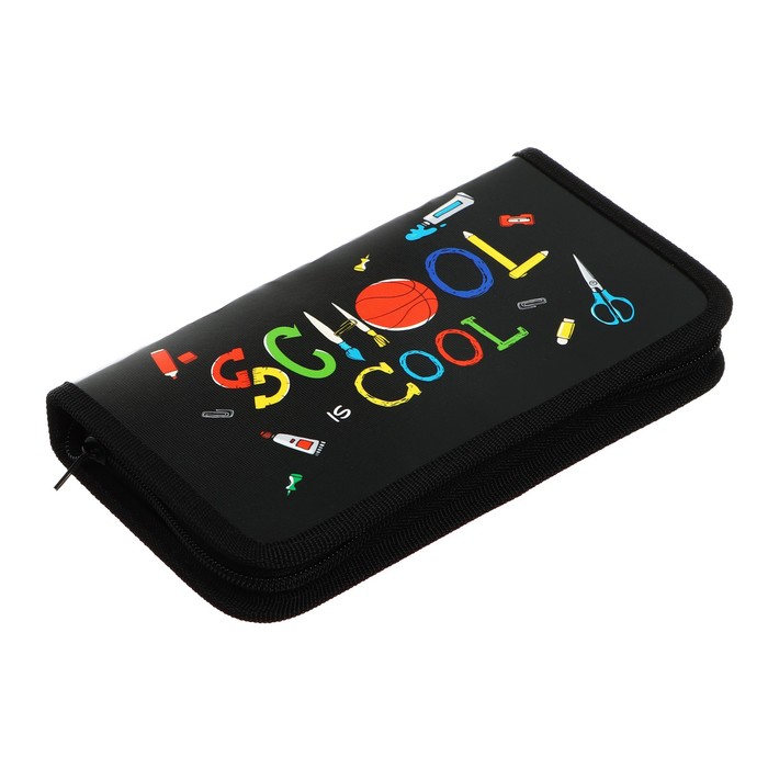 фото Пенал 1 секция 115 х 205 х 30 мм, calligrata "school", ламинированный картон