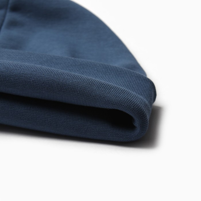 фото Комплект детский (шапка, снуд) для мальчика а.7304, цвет джинс, р. 52-54 мегашапка