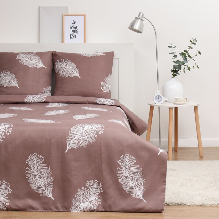 Постельное бельё Экономь и Я 2 сп Feathers 175х215см, 180х215см, 70х70см-2 шт, полисатин, 80 г/м²
Постельное бельё Экономь и Я 2 сп Feathers 175х215см, 180х215см, 70х70см-2 шт, полисатин, 80 г/м²