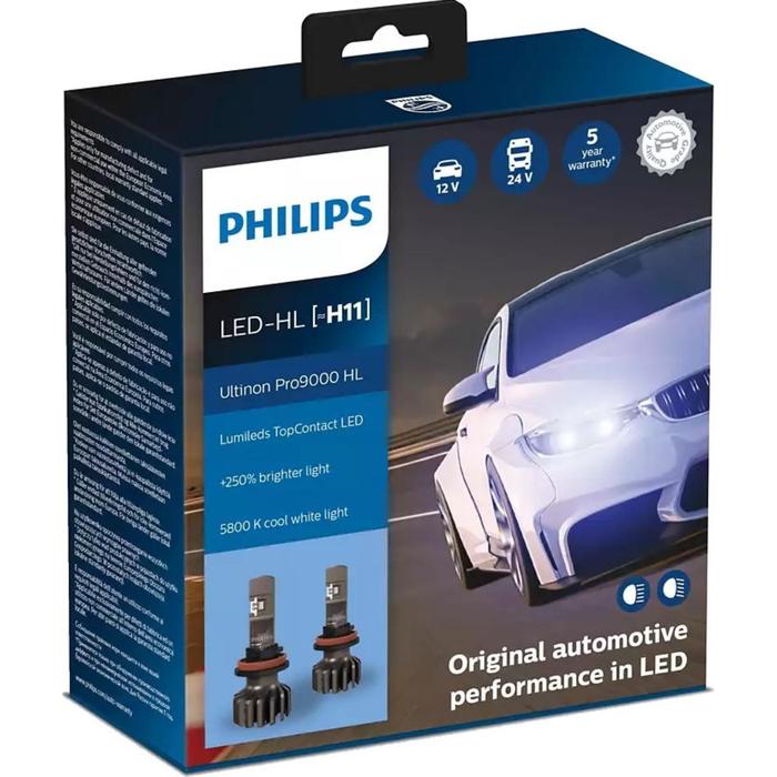 Лампа Philips H11 /H8/H16 12/24V-LED 5800K 15W Ultinon Pro9000 LED Fog, 2 шт, 11366U90CWX2
Лампа Philips H11 /H8/H16 12/24V-LED 5800K 15W Ultinon Pro9000 LED Fog, 2 шт, 11366U90CWX2