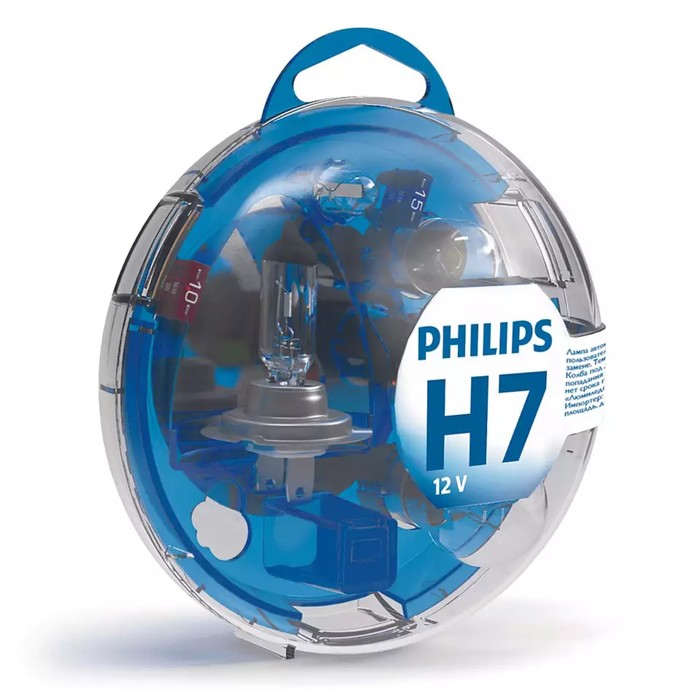 Лампа автомобильная Philips H7 12 В, 55W (PX26d) Набор ламп Essential Box 55719EBKM
Лампа автомобильная Philips H7 12 В, 55W (PX26d) Набор ламп Essential Box 55719EBKM