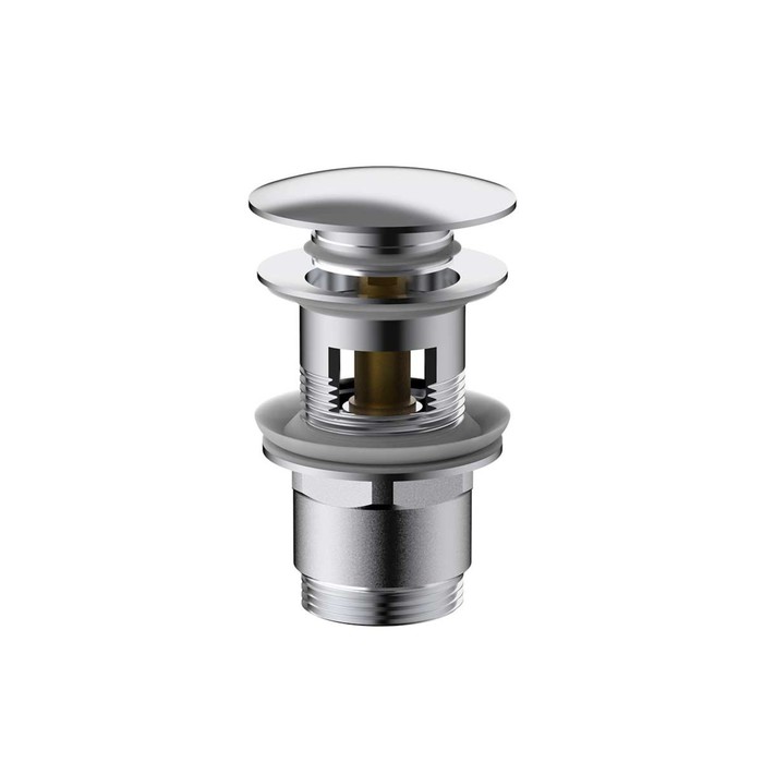Донный клапан Vincea DPU-1B01CH, G1 1/4", клик-клак, для раковин, с переливом, хром
Донный клапан Vincea DPU-1B01CH, G1 1/4", клик-клак, для раковин, с переливом, хром