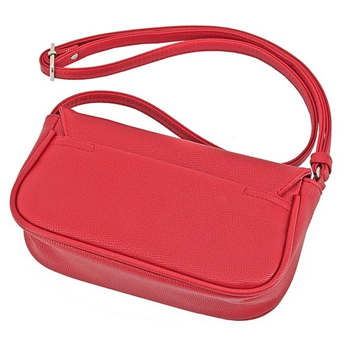 фото Сумка женская в2772-77110, цвет красный, искусственная кожа, 20х6х11 см bagsland