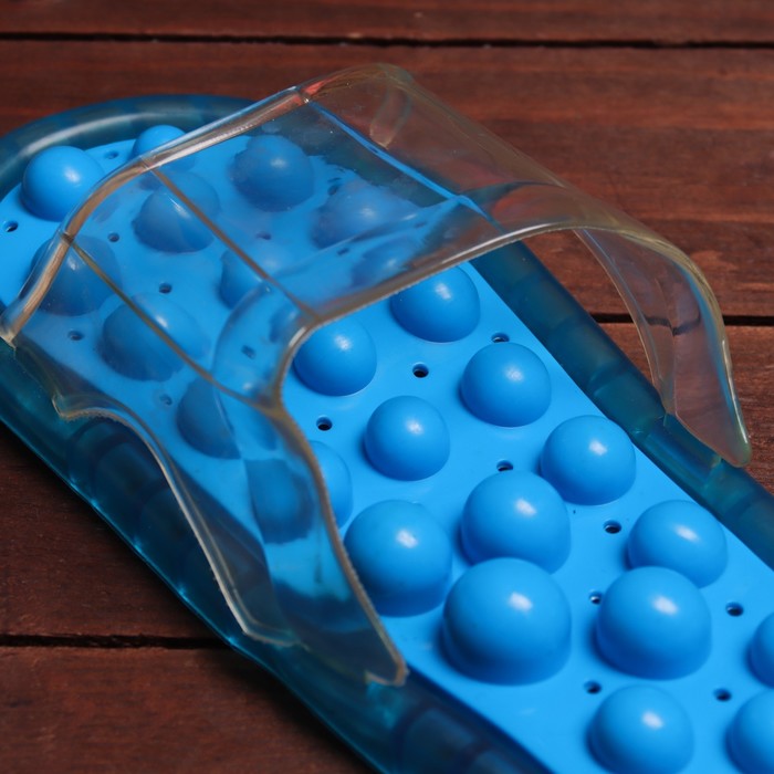 фото Пластиковые пузырьковые массажные тапочки xl 42-43