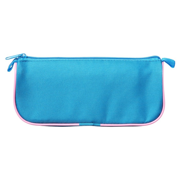 фото Пенал мягкий, 1 отделение, 105 х 220 х 65 мм, объёмный к-7 премиум "бабочка на розовом" тпк пчелка