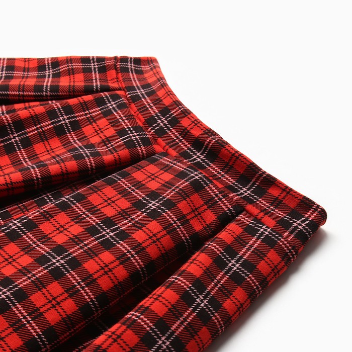 фото Юбка для девочки, цвет красный, рост 128 см luneva