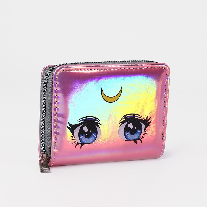 фото Кошелёк с голографическим эффектом «глазки», 12.5х9х2 см nazamok kids