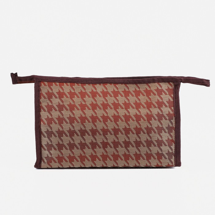 фото Косметичка на молнии, цвет бежевый