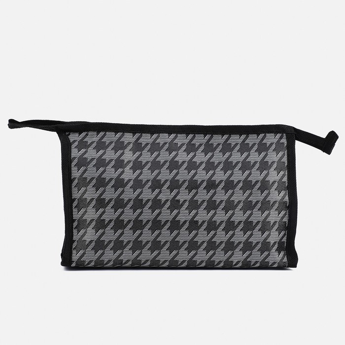 фото Косметичка на молнии, цвет серый