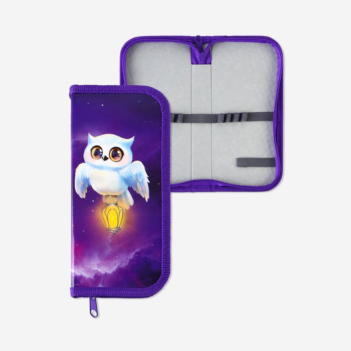 фото Пенал 1 секция 90*190 лам.карт по-03 artfox study дев "совушка"