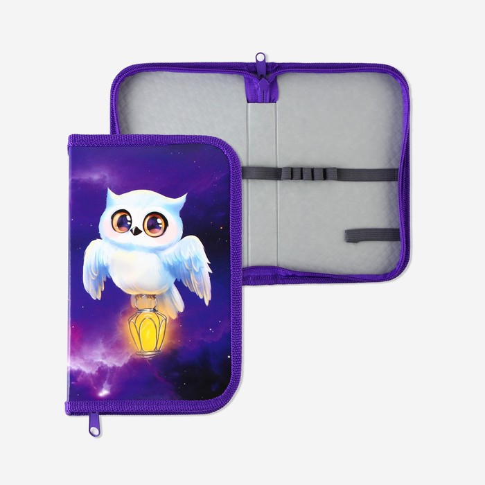 фото Пенал 1 секция 190*115 лам.карт по-02 artfox study дев "совушка"