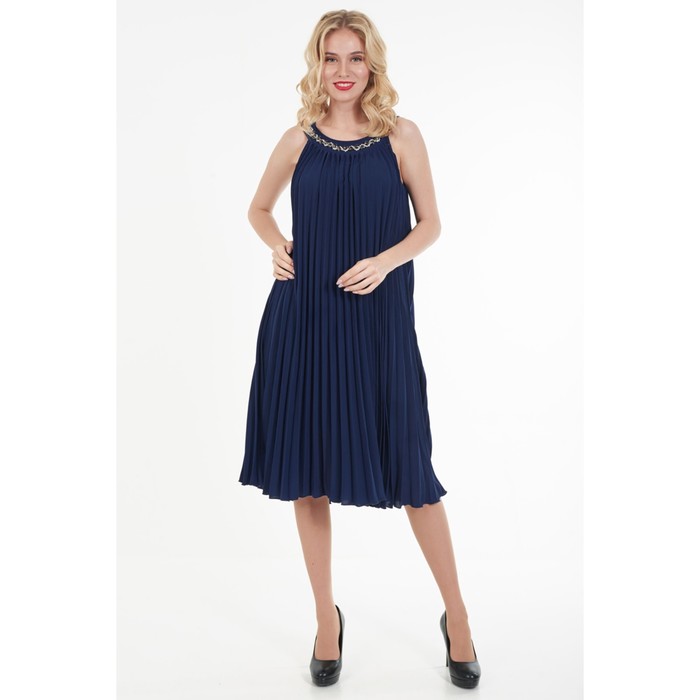 фото Платье женское, размер 42, цвет синий wisell