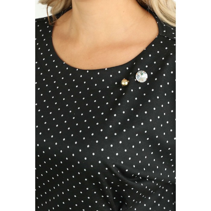 фото Платье женское, размер 52, цвет чёрный wisell