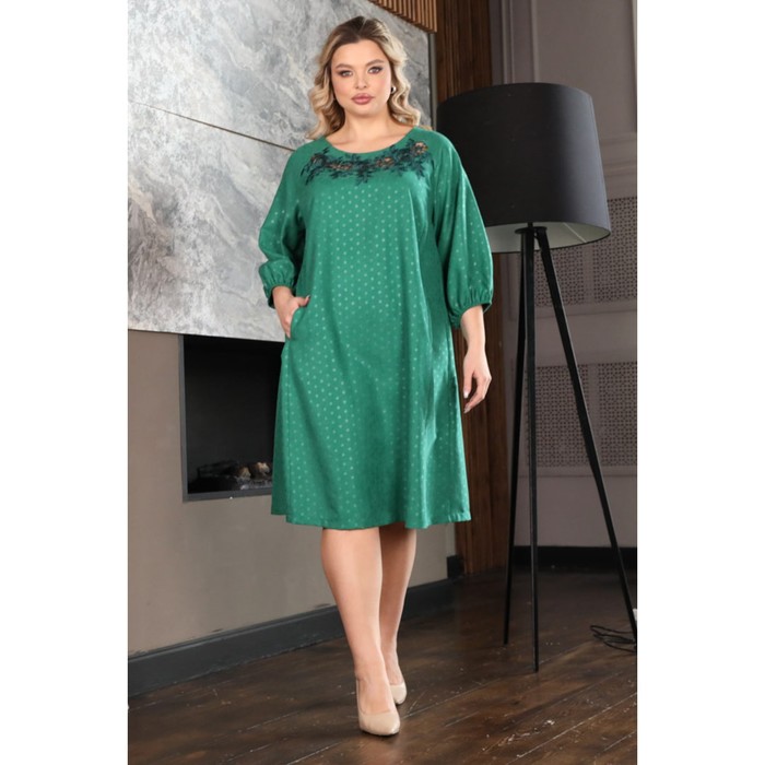 Платье женское, размер 58, цвет зелёный
Платье женское, размер 58, цвет зелёный