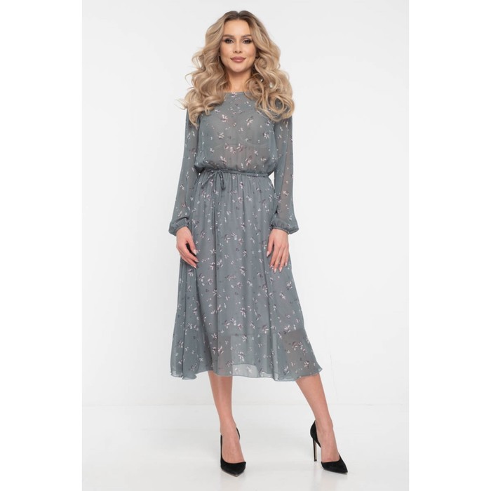 фото Платье женское, размер 50, цвет серый wisell
