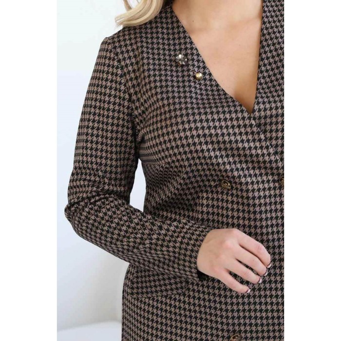 фото Платье женское, размер 54, цвет бежевый wisell