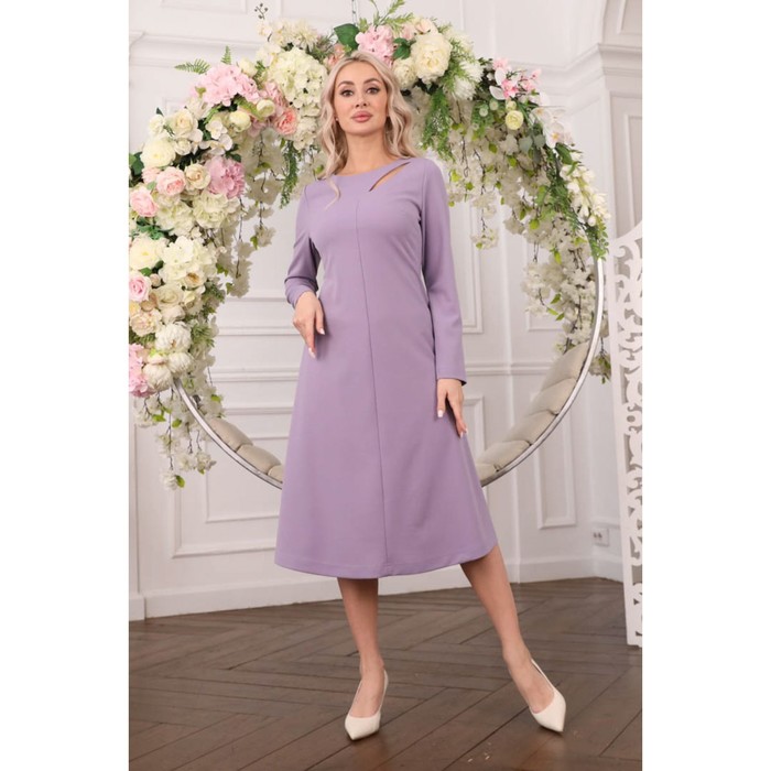 фото Платье женское, размер 46, цвет сиреневый wisell
