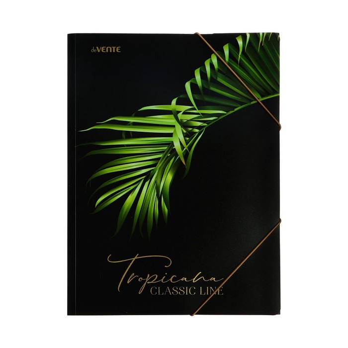 Папка на резинке А4, 400мкм, фактура "песок", тиснение фольгой, deVENTE Tropicana 3070227
Папка на резинке А4, 400мкм, фактура "песок", тиснение фольгой, deVENTE Tropicana 3070227