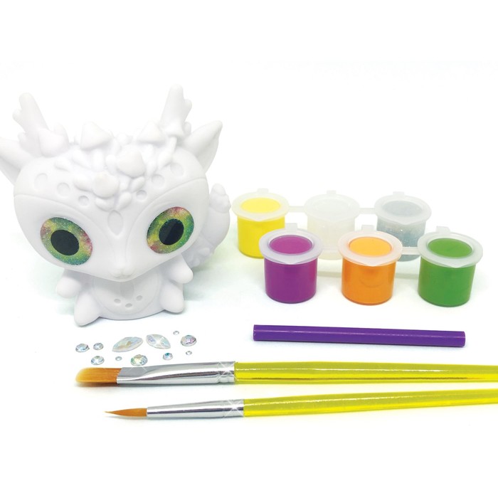 фото Набор для творчества по раскрашиванию и декорированию гипсовой фигурки nebulous stars elana