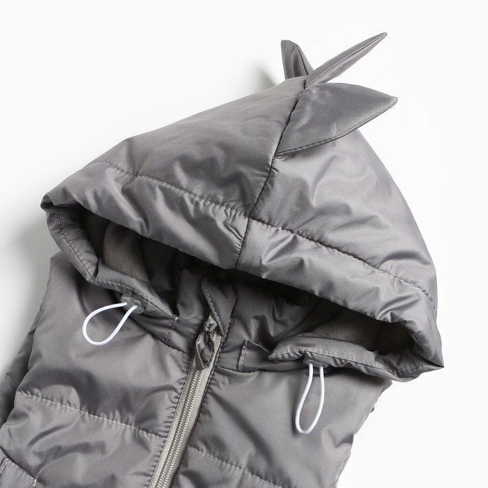 фото Жилет детский, цвет серый, рост 98 см моему малышу