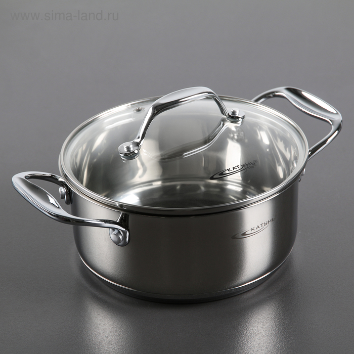 Кастрюля 2,2 л «Ника», капсульное дно, стеклянная крышка
Кастрюля 2,2 л «Ника», капсульное дно, стеклянная крышка