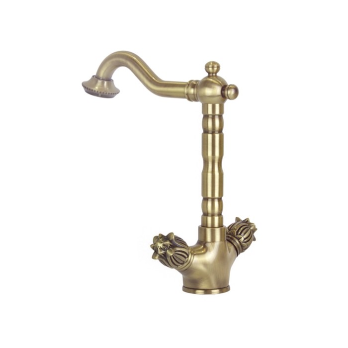 Смеситель для раковины Bronze de Luxe FLORENCE 21381, излив 140 мм, латунь, бронза
Смеситель для раковины Bronze de Luxe FLORENCE 21381, излив 140 мм, латунь, бронза