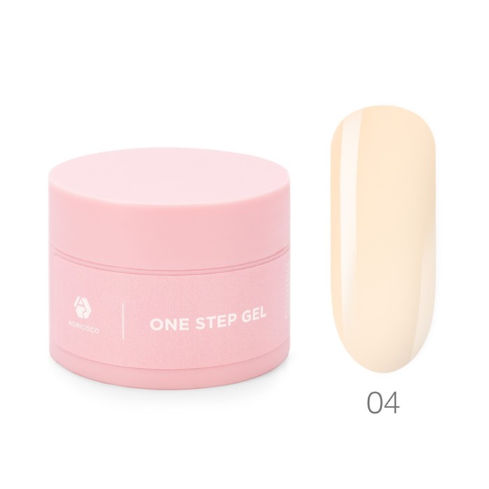 Гель для наращивания ногтей Adricoco One Step, №04 прозрачный, карамельный беж, 30 мл
Гель для наращивания ногтей Adricoco One Step, №04 прозрачный, карамельный беж, 30 мл