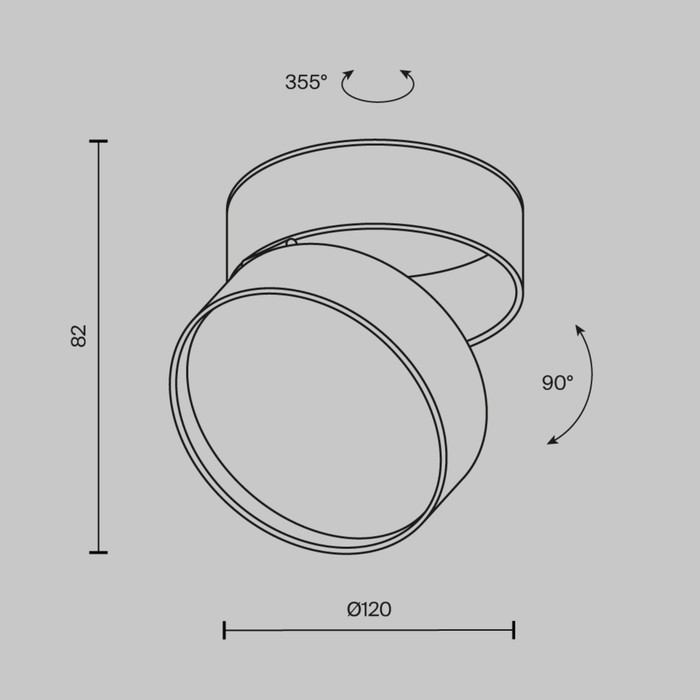 Светильник потолочный Technical C024CL-L18B4K, LED, 18Вт, 12х12х8,2 см, 1100Лм, цвет чёрный
Светильник потолочный Technical C024CL-L18B4K, LED, 18Вт, 12х12х8,2 см, 1100Лм, цвет чёрный