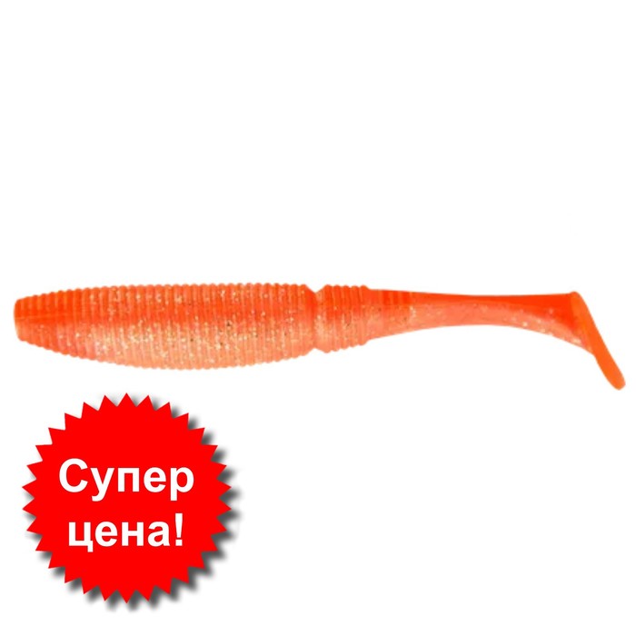 Приманка съедобная Allvega Power Swim, 10 см, 9 г, 4 штуки, цвет orange back silver flake
Приманка съедобная Allvega Power Swim, 10 см, 9 г, 4 штуки, цвет orange back silver flake