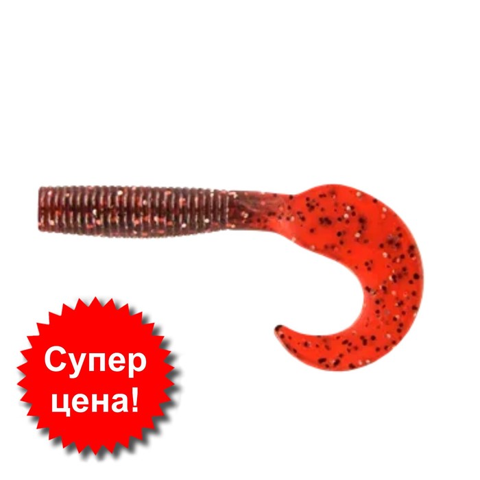 Приманка съедобная Allvega Flutter Tail Grub, 8 см, 3,6 г, 7 шттук, цвет cranberry seed
Приманка съедобная Allvega Flutter Tail Grub, 8 см, 3,6 г, 7 шттук, цвет cranberry seed