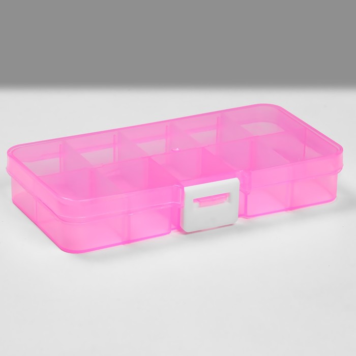 фото Органайзер для украшений "шкатулка" антиокислительная 10 мест, 12,8x6,5x2,1 см, цвет розовый queen fair