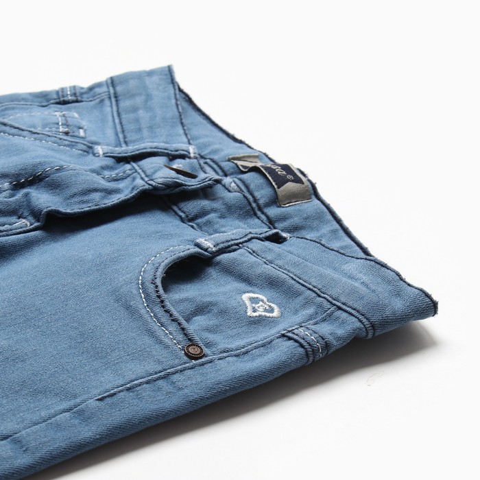 фото Джинсы для девочки, цвет голубой, рост 110 см bebus