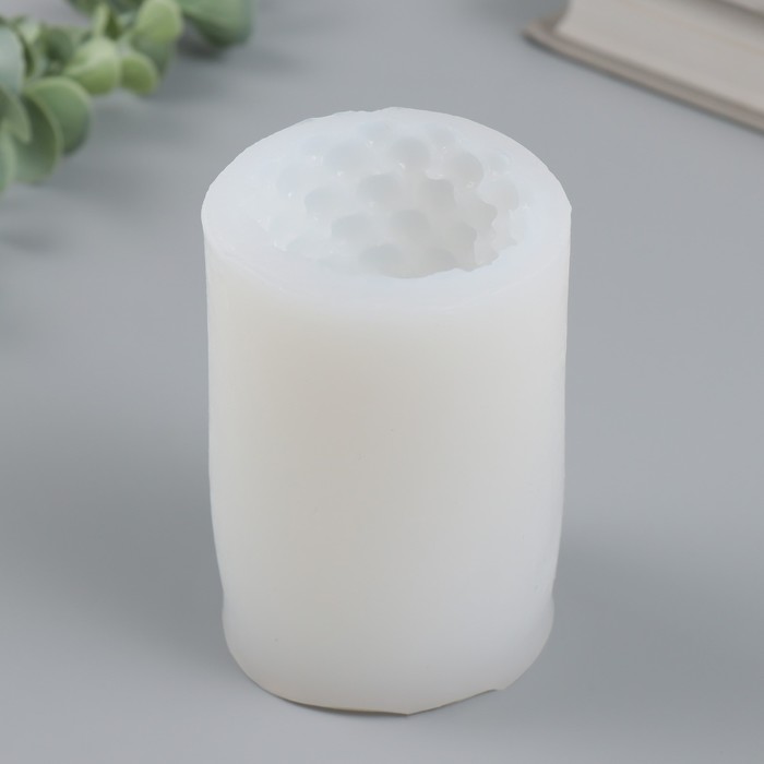 фото Молд силикон для свечи "шарики" 6,5х6,5х9,5 см