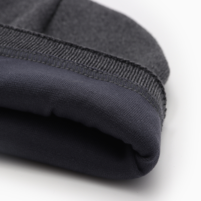 фото Шапка детская minaku р-р 54-56, цвет темно-серый