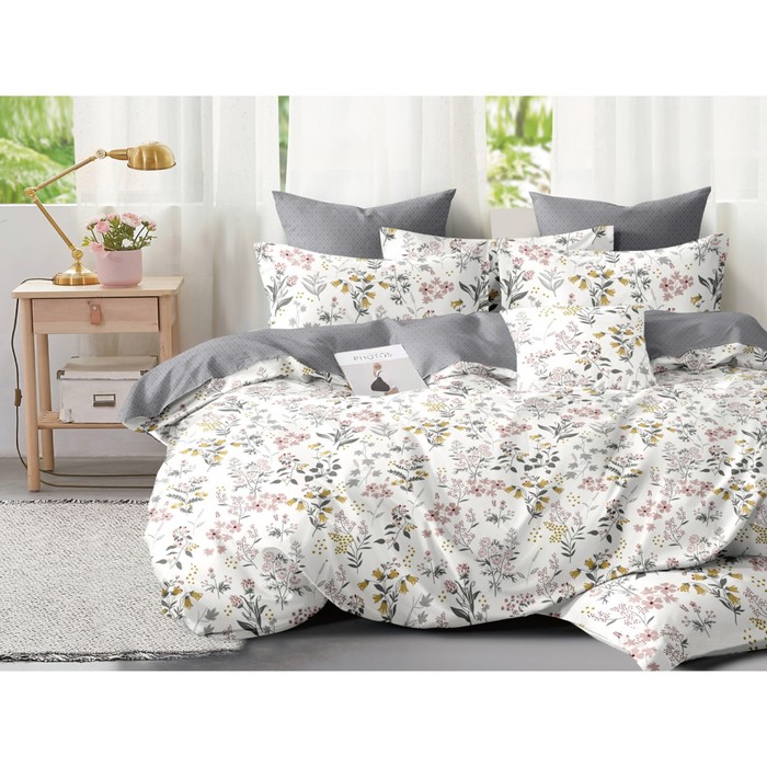 Постельное бельё евро Pure Cotton, размер 220х240 см, 200х220 см, 50х70 см - 2 шт, 70х70 см - 2 шт
Постельное бельё евро Pure Cotton, размер 220х240 см, 200х220 см, 50х70 см - 2 шт, 70х70 см - 2 шт