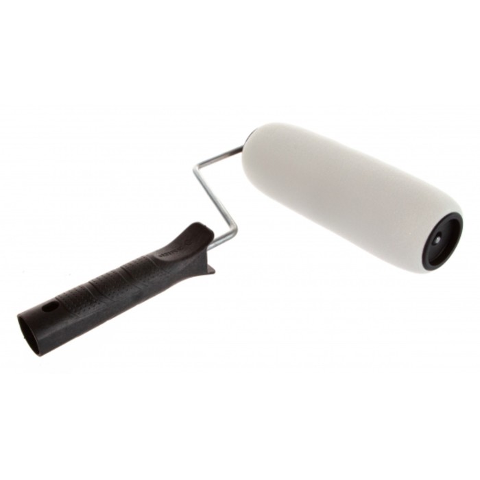 фото Валик зубр стандарт 03605-20_z01, поролон, 180 мм, рукоятка d=6 мм, d=44 мм