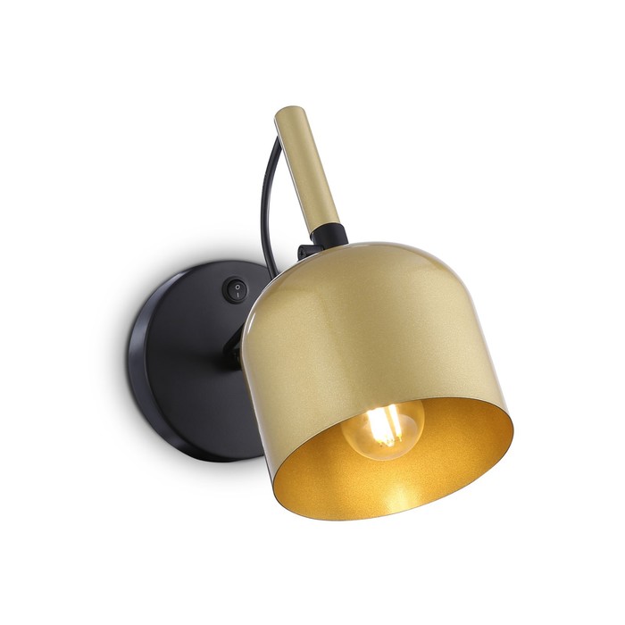 Спот накладной с выключателем Ambrella light, Traditional, TR97102, E27, цвет золото, чёрный
Спот накладной с выключателем Ambrella light, Traditional, TR97102, E27, цвет золото, чёрный