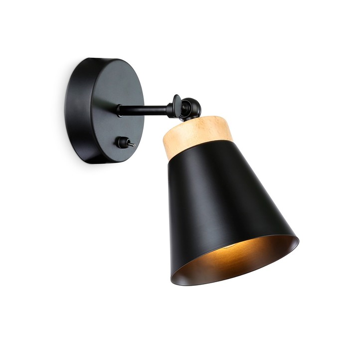 Спот накладной с выключателем в стиле лофт Ambrella light, Traditional, TR8214, E27, цвет чёрный, светлое дерево
Спот накладной с выключателем в стиле лофт Ambrella light, Traditional, TR8214, E27, цвет чёрный, светлое дерево