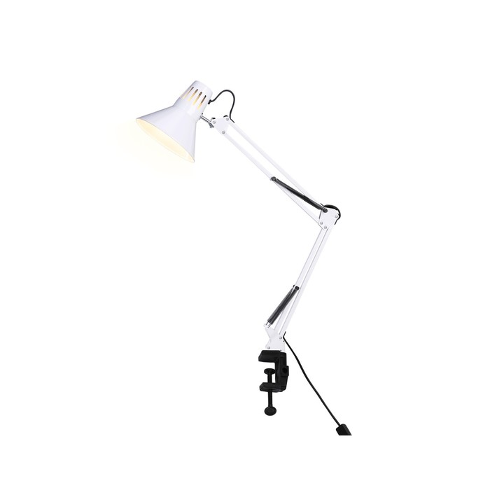 Настольная лампа со сменной лампой E27 на струбцине Ambrella light, Desk, DE7719, E27, цвет белый
Настольная лампа со сменной лампой E27 на струбцине Ambrella light, Desk, DE7719, E27, цвет белый