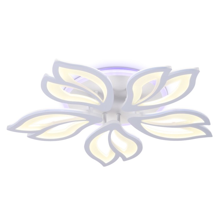 фото Светильник светодиодный потолочный с пультом ambrella light, original, fa543, 5хled, 104 вт, 7800lum, 3000-6400к, цвет белый