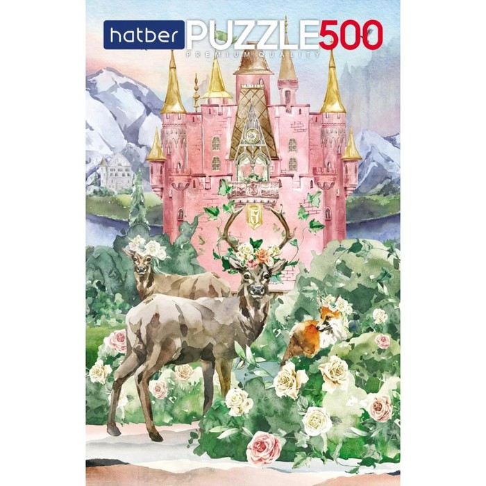 фото Пазлы «сказочный замок», 500 элементов hatber