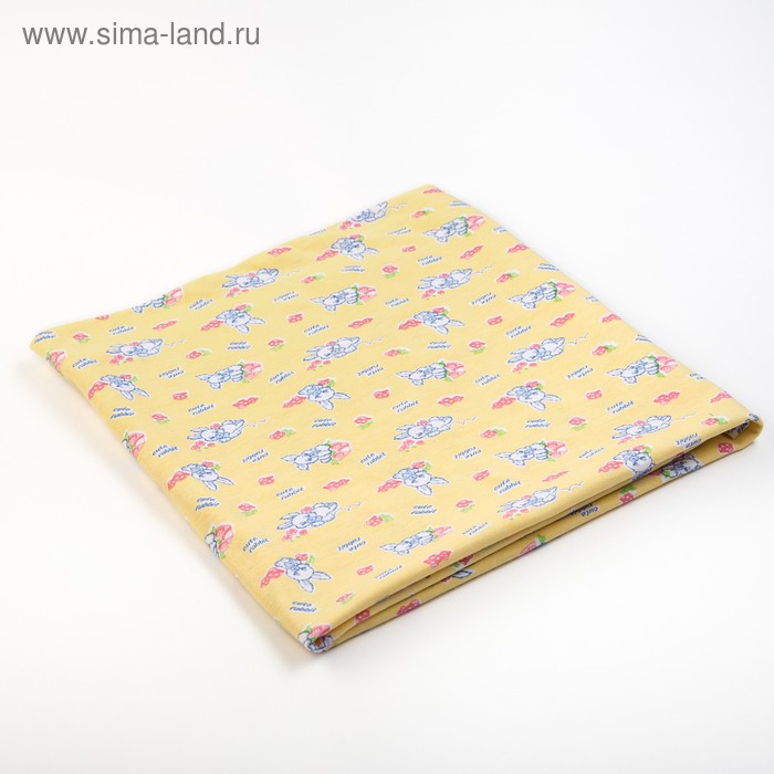 ПелЁнка детская, размер 75х120 см, кулирка, цвет МИКС
ПелЁнка детская, размер 75х120 см, кулирка, цвет МИКС