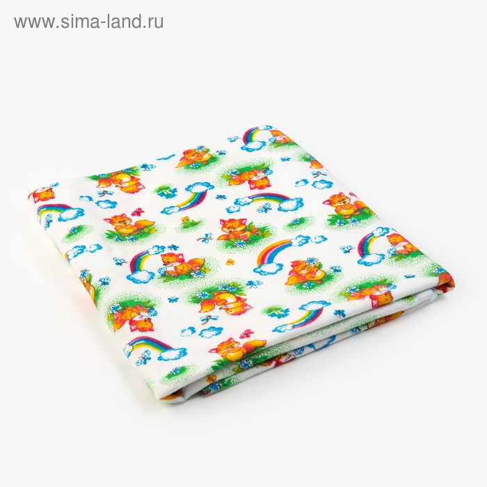 Пелёнка детская, размер 90 х120 см, кулирка, цвет МИКС
Пелёнка детская, размер 90 х120 см, кулирка, цвет МИКС