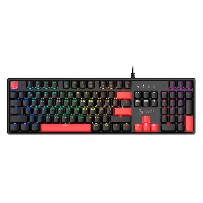 Клавиатура A4Tech Bloody S510N механическая черный USB for gamer LED (S510N (FIRE BLACK))
Клавиатура A4Tech Bloody S510N механическая черный USB for gamer LED (S510N (FIRE BLACK))