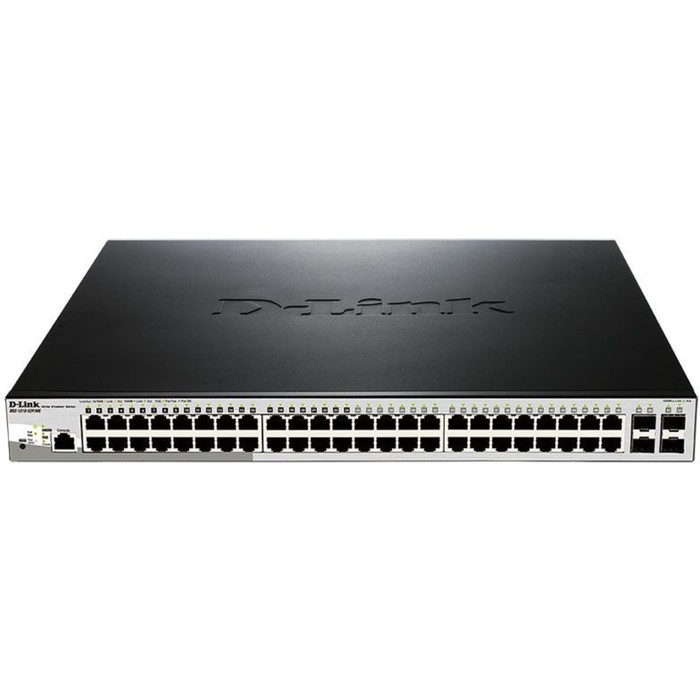 Коммутатор D-Link DGS-1210-52P/ME DGS-1210-52P/ME/B1A 48G 4SFP 24PoE 193W управляемый
Коммутатор D-Link DGS-1210-52P/ME DGS-1210-52P/ME/B1A 48G 4SFP 24PoE 193W управляемый