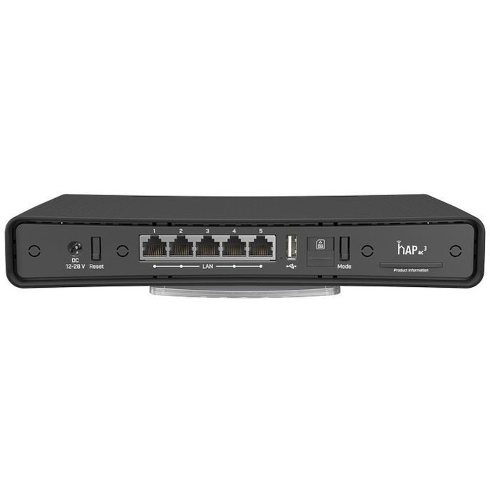 Роутер беспроводной MikroTik hAP ac3 LTE6 kit (RBD53GR-5HACD2HND&R11E-LTE6) AC1200 10/100/10 10047
Роутер беспроводной MikroTik hAP ac3 LTE6 kit (RBD53GR-5HACD2HND&R11E-LTE6) AC1200 10/100/10 10047