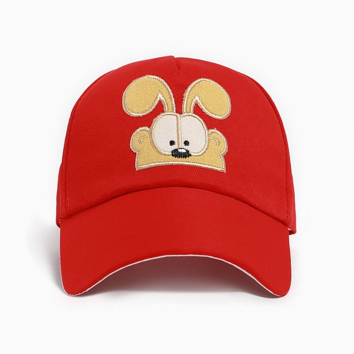 фото Кепка детская minaku "дружок" красный, р-р 48-50